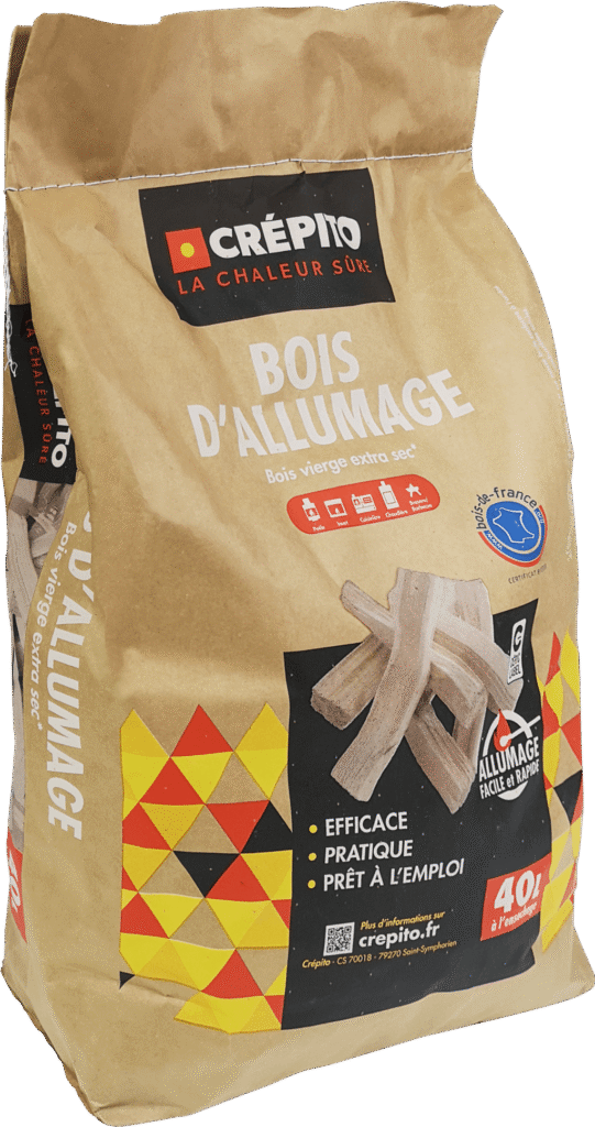 Sac de bois d'allumage